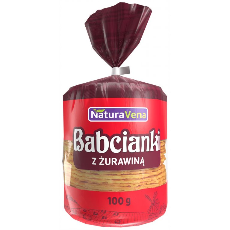 BABCIANKI Z ŻURAWINĄ 100 g - NATURAVENA