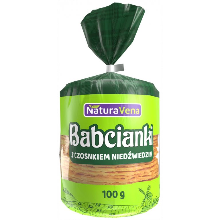 BABCIANKI Z CZOSNKIEM NIEDŹWIEDZIM 100 g - NATURAVENA