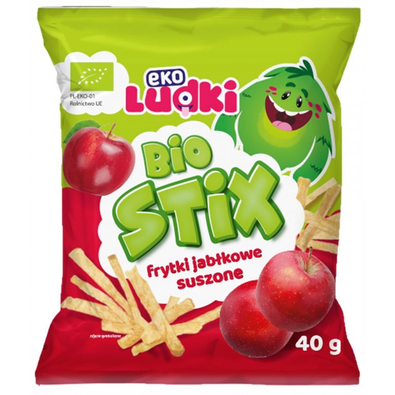 FRYTKI JABŁKOWE SUSZONE BIO 40 g - EKO LUDKI