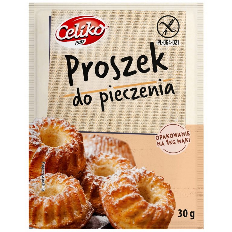 PROSZEK DO PIECZENIA BEZGLUTENOWY 30 g - CELIKO