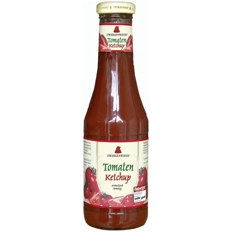 KETCHUP BEZGLUTENOWY BIO 500 ml - ZWERGENWIESE