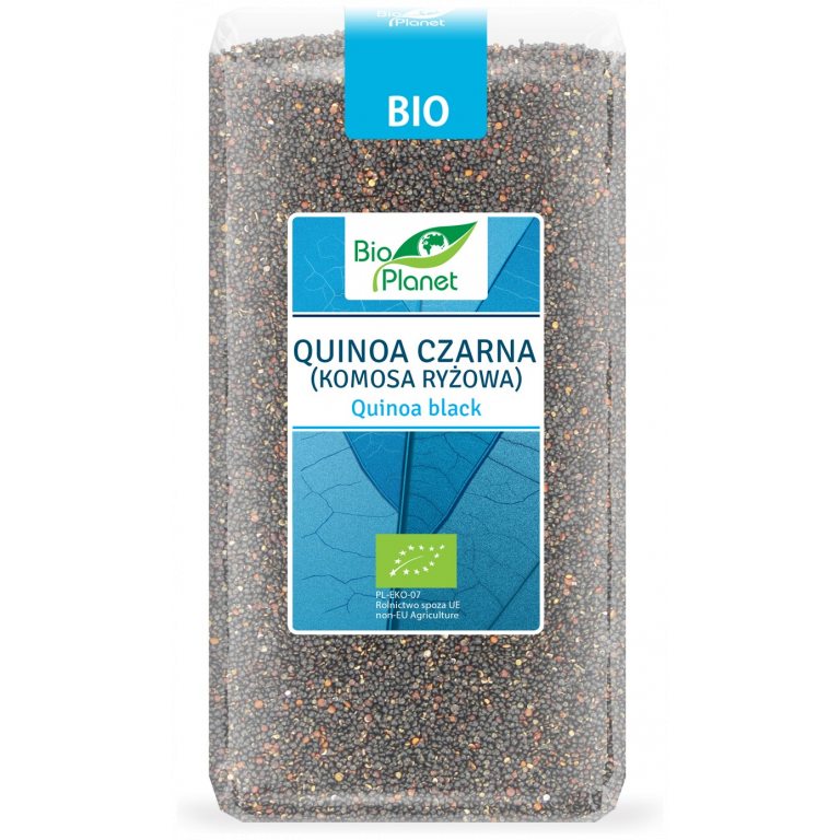 QUINOA CZARNA (KOMOSA RYŻOWA) BIO 500 g - BIO PLANET