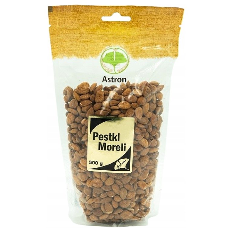 Pestki moreli jądra gorzkie 500g ASTRON