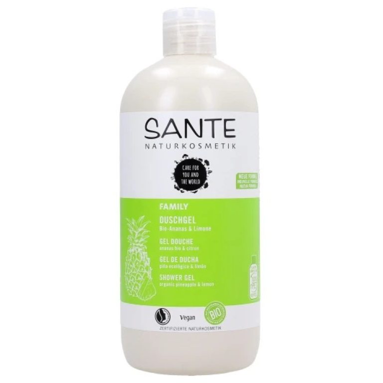 ŻEL POD PRYSZNIC ANANAS I CYTRYNA ECO 500 ml - SANTE