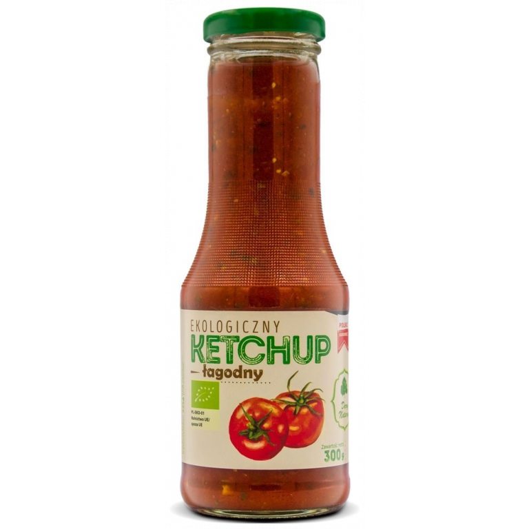KETCHUP ŁAGODNY BIO 300 g - DARY NATURY