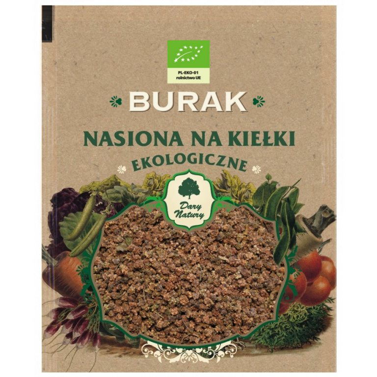 NASIONA BURAKA BIO NA KIEŁKI 30 g - DARY NATURY