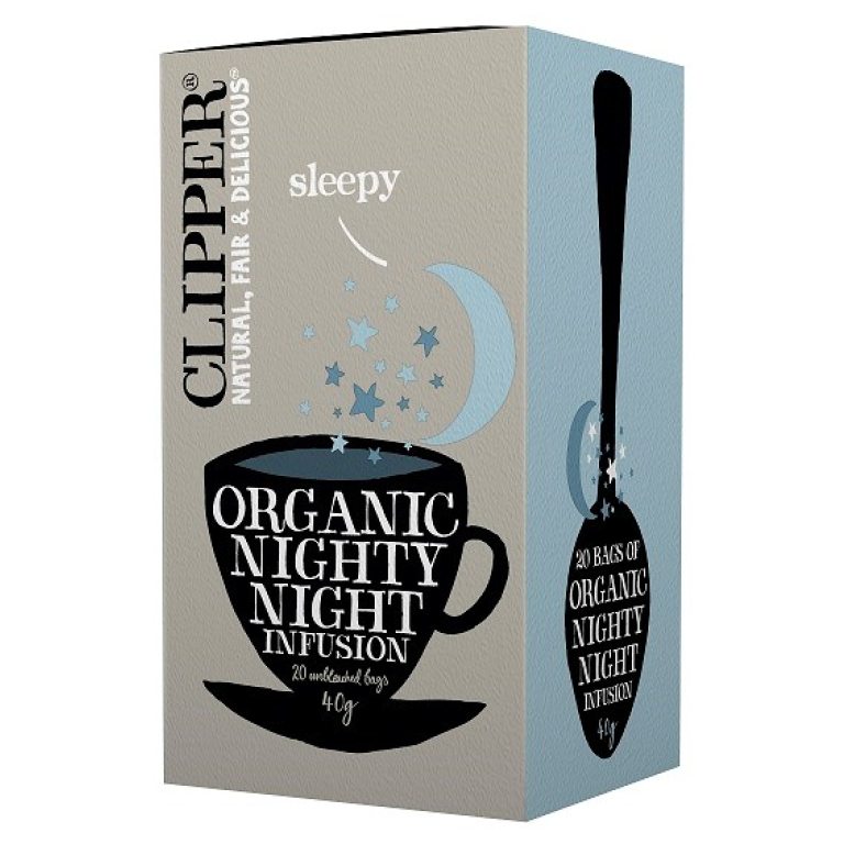 HERBATKA Z RUMIANKIEM I MELISĄ (NIGHTY NIGHT) BIO (20 x 2 g) 40 g - CLIPPER