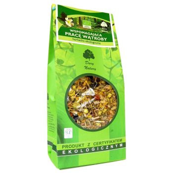 HERBATKA WSPOMAGAJĄCA PRACĘ WĄTROBY BIO 200 g - DARY NATURY