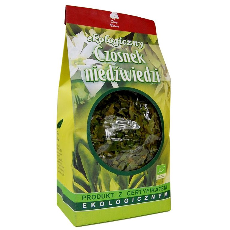 CZOSNEK NIEDŹWIEDZI SUSZONY BIO 100 g - DARY NATURY