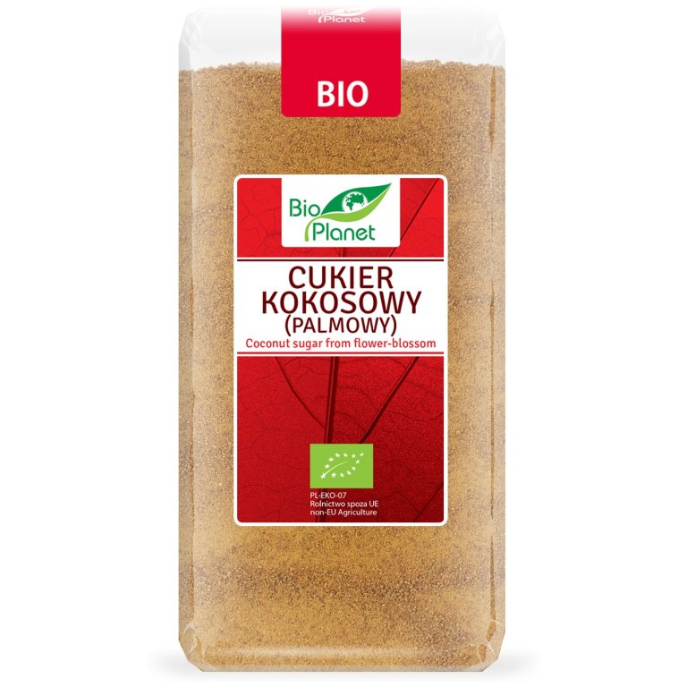 CUKIER KOKOSOWY BIO 300 g - BIO PLANET