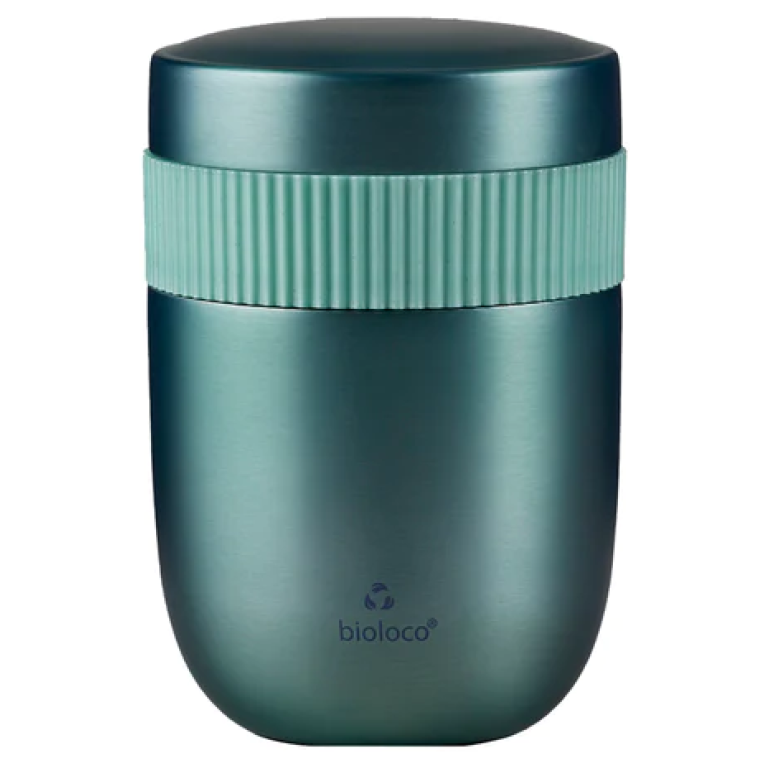 LUNCHPOT TERMICZNY DWUCZĘŚCIOWY PISTACJOWY 420 ml + 200 ml - CHIC-MIC