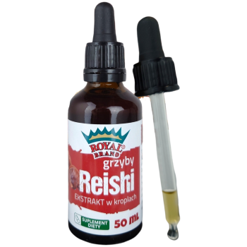 GRZYBY REISHI EKSTRAKT W KROPLACH 50 ml - ROYAL BRAND