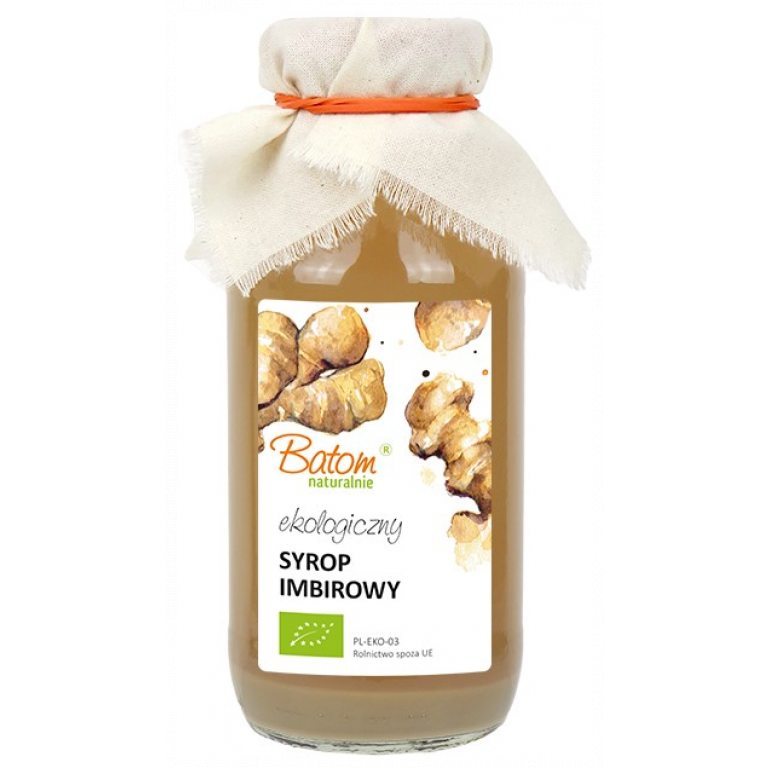 SYROP IMBIROWY BIO 330 ml - BATOM