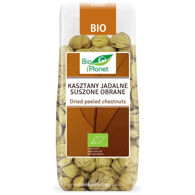 KASZTANY JADALNE SUSZONE BIO 200 g - BIO PLANET