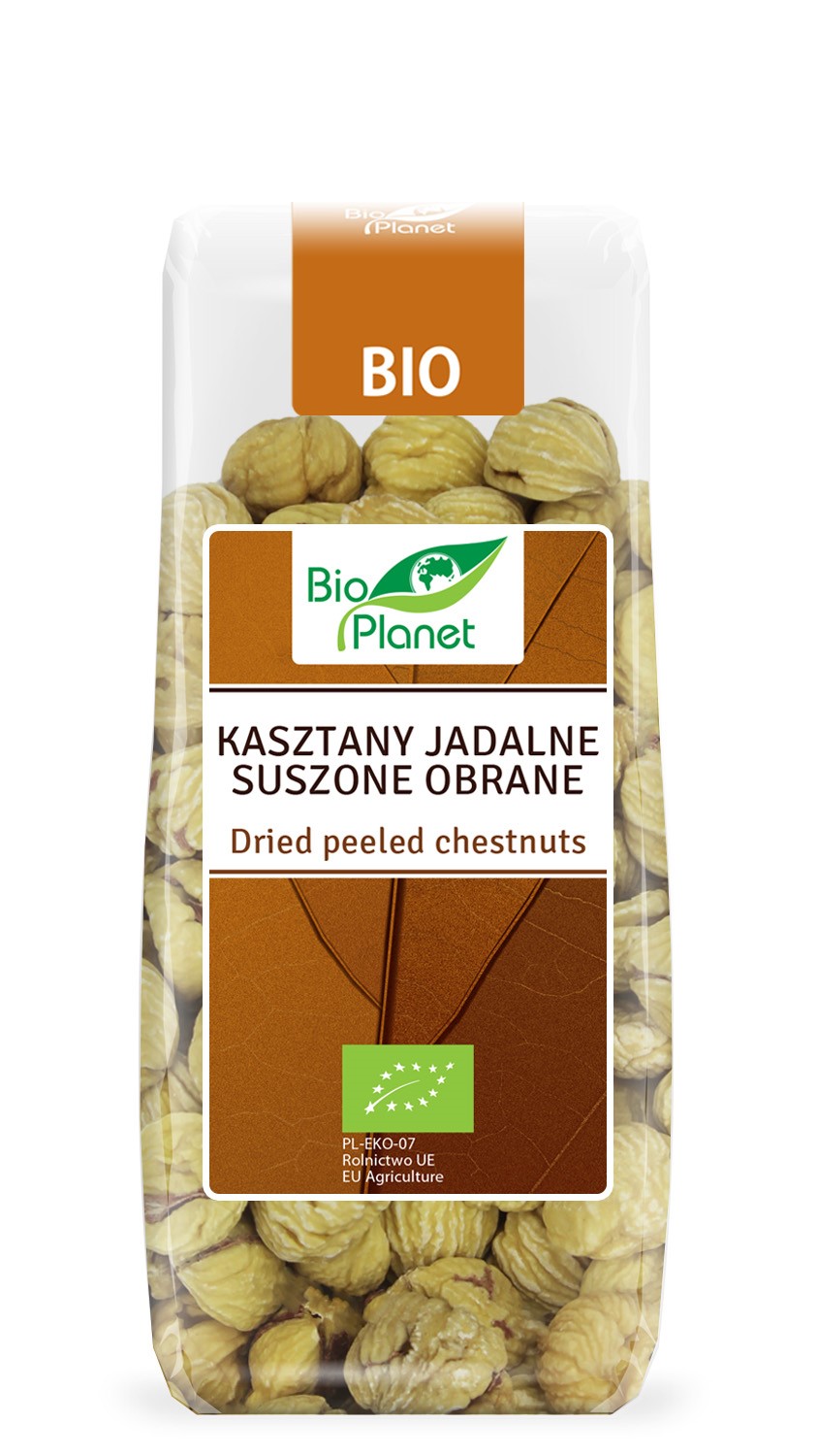 KASZTANY JADALNE SUSZONE BIO 200 g - BIO PLANET