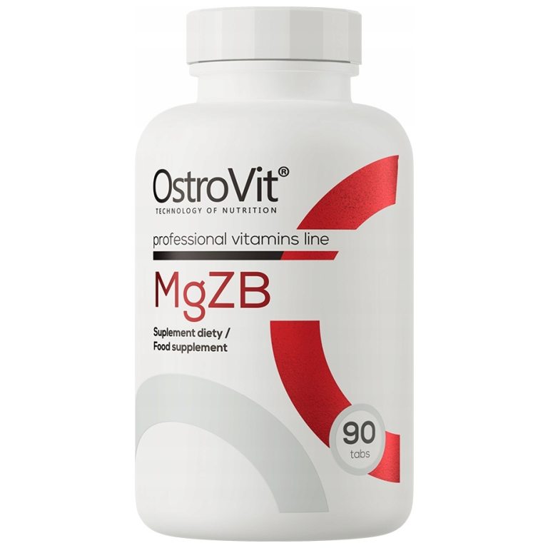 OstroVit MgZB 90 tabs MAGNEZ WITAMINA B CYNK Regeneracja ZMA