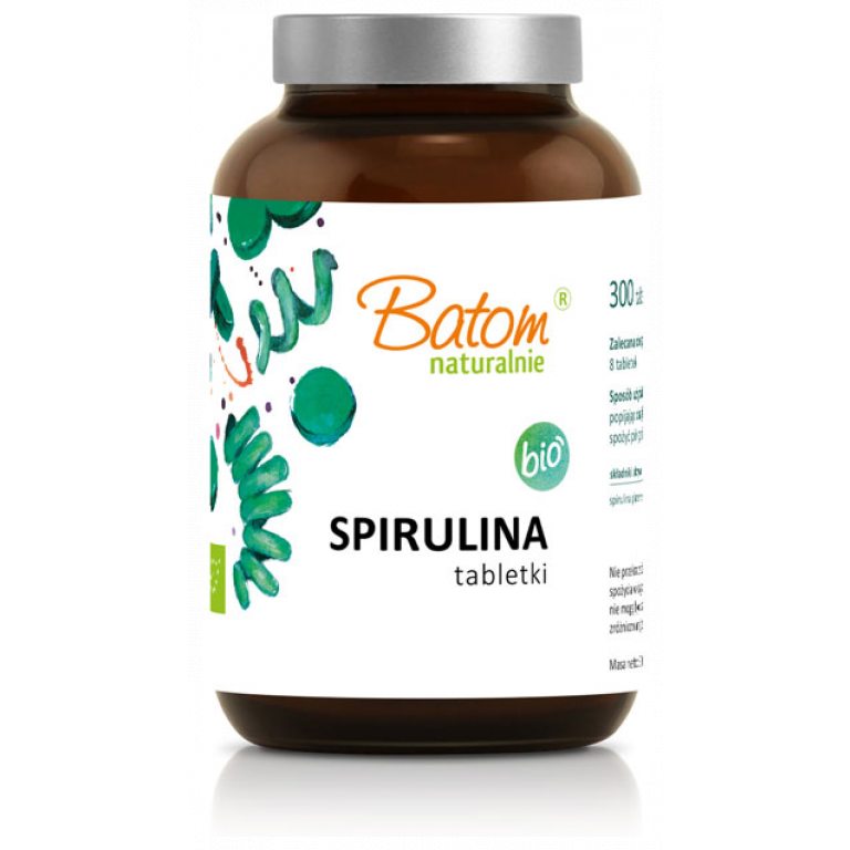 SPIRULINA BIO (400 mg) 300 TABLETEK – BATOM