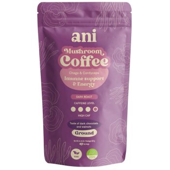 KAWA MIELONA ARABICA Z CHAGA I CORDYCEPS BIO 350 g - ANI