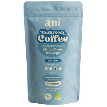 KAWA MIELONA ARABICA Z REISHI I LION'S MANE BIO 350 g - ANI