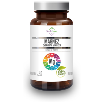 CYTRYNIAN MAGNEZU (650 mg) 120 KAPSUŁEK - SOUL FARM