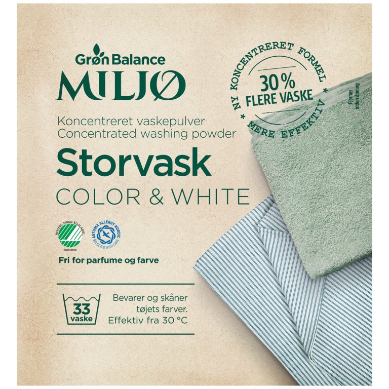 PROSZEK DO PRANIA BIAŁYCH I KOLOROWYCH UBRAŃ (KONCENTRAT) ECO 1