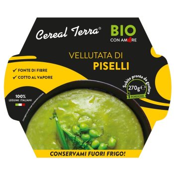 ZUPA KREM Z GROCHU ZIELONEGO BIO 270 g - CEREAL TERRA