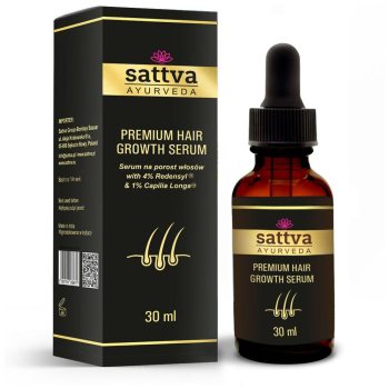 SERUM NA POROST WŁOSÓW 30 ml - SATTVA (AYURVEDA)