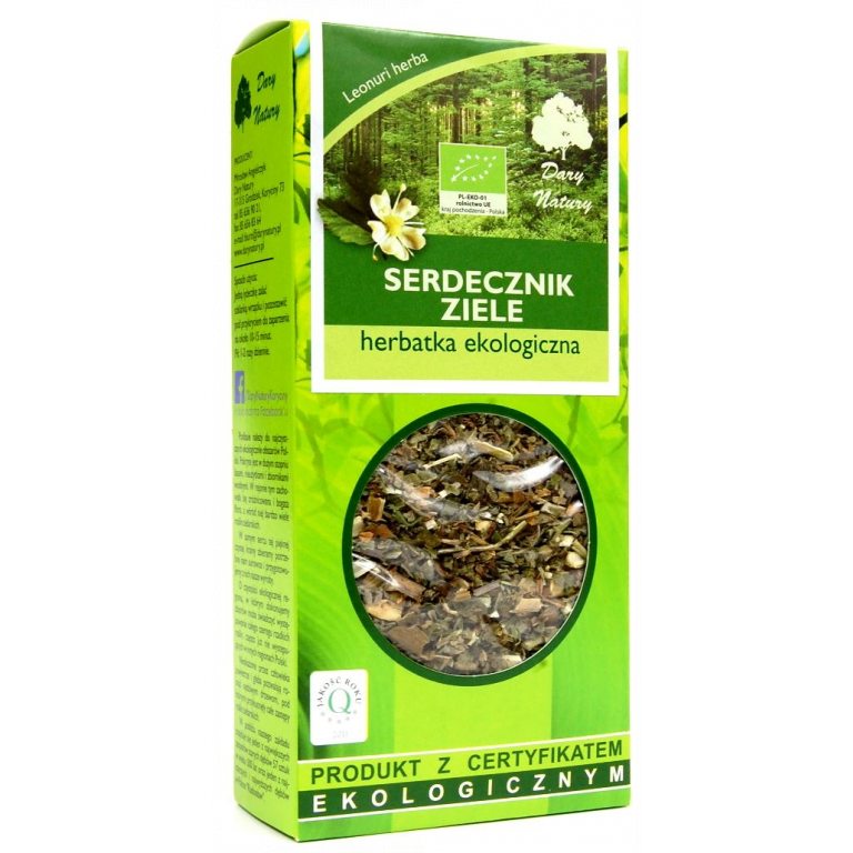 HERBATKA ZIELE SERDECZNIKA BIO 50 g - DARY NATURY