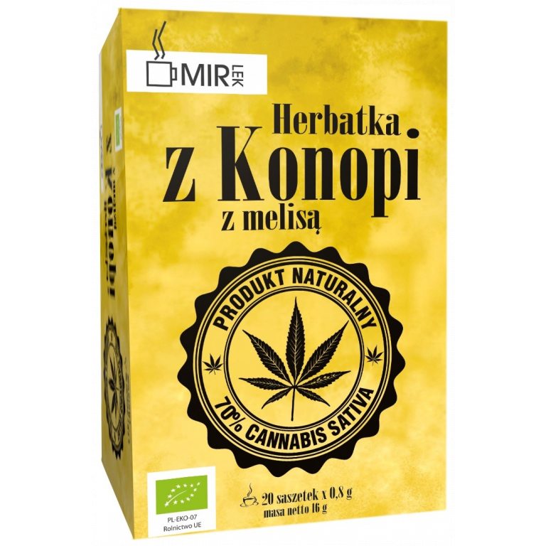 HERBATKA Z KONOPI Z MELISĄ BIO (20 x 0