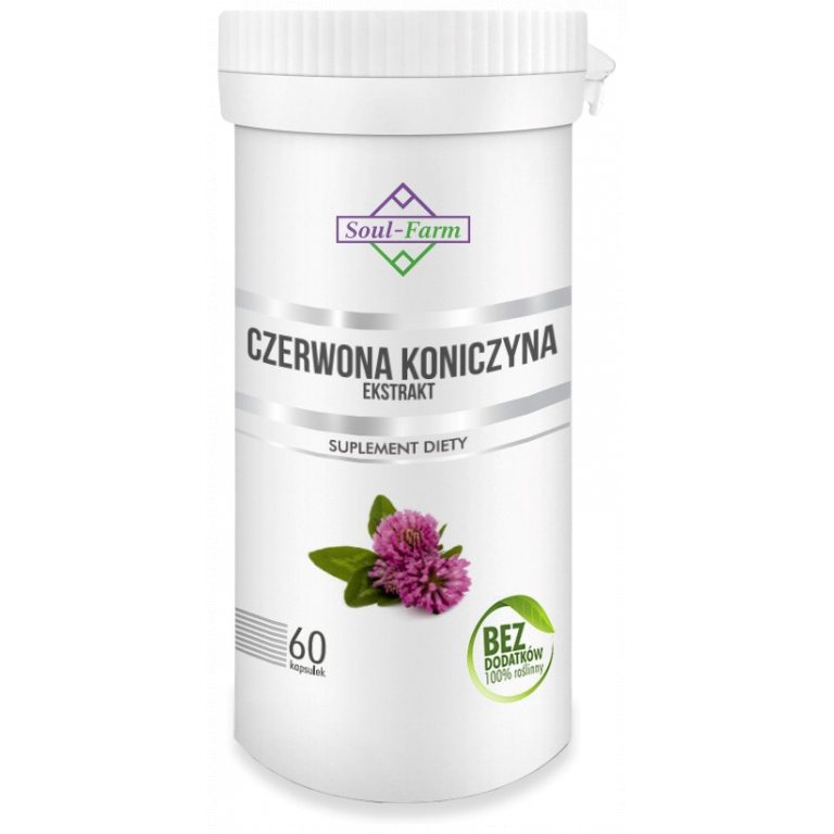 CZERWONA KONICZYNA EKSTRAKT (300 mg) 60 KAPSUŁEK - SOUL FARM