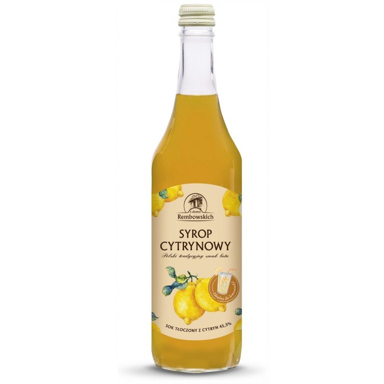 SYROP CYTRYNOWY 500 ml - REMBOWSCY