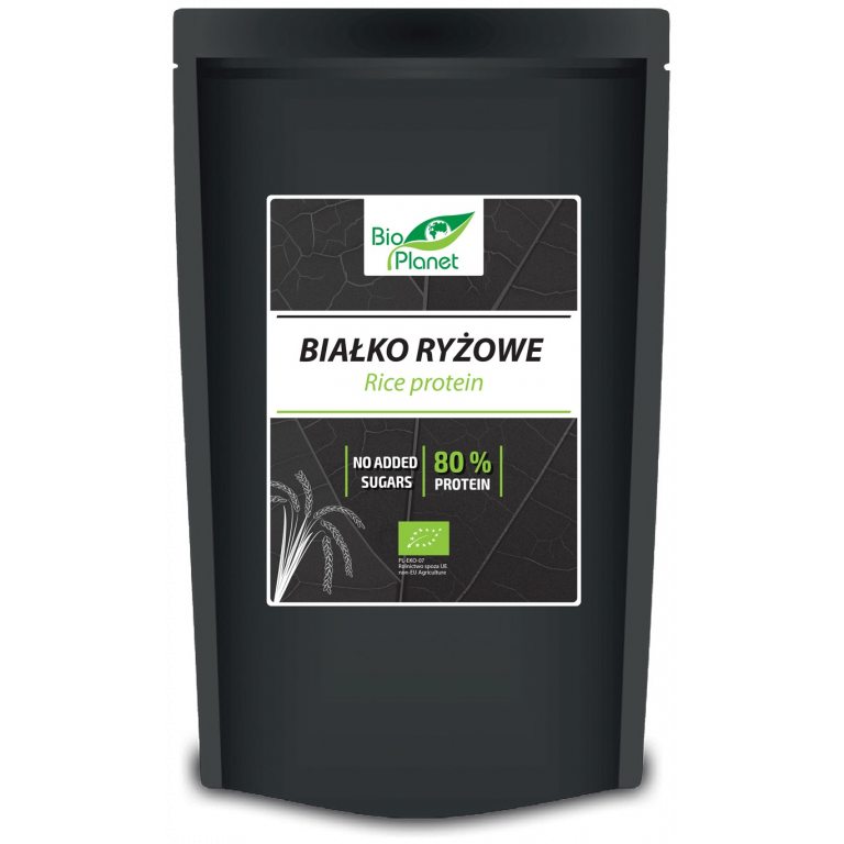 BIAŁKO RYŻOWE BIO 500 g - BIO PLANET