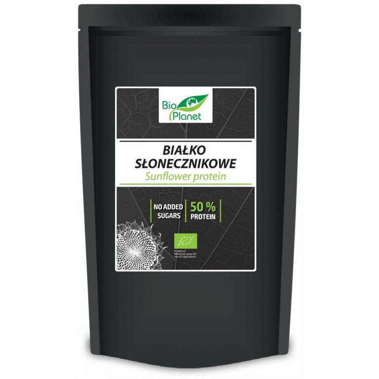 BIAŁKO SŁONECZNIKOWE BIO 500 g - BIO PLANET