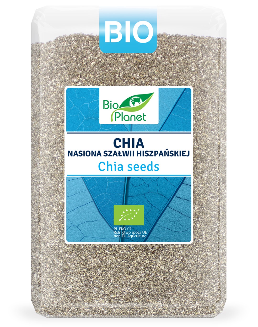 CHIA - NASIONA SZAŁWII HISZPAŃSKIEJ BIO 2 kg - BIO PLANET