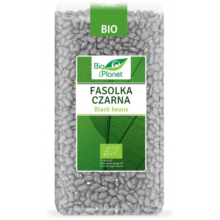 FASOLKA CZARNA BIO 500 g - BIO PLANET