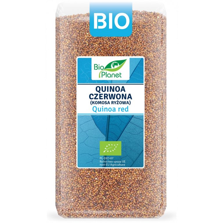 QUINOA CZERWONA (KOMOSA RYŻOWA) BIO 500 g - BIO PLANET