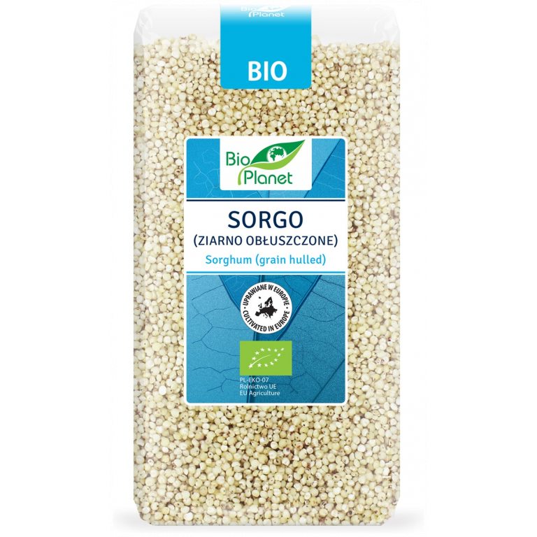 SORGO (ZIARNO OBŁUSZCZONE) BIO 500 g - BIO PLANET