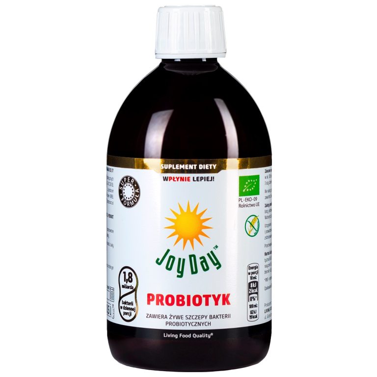 PROBIOTYK BEZGLUTENOWY BIO 500 ml - JOY DAY