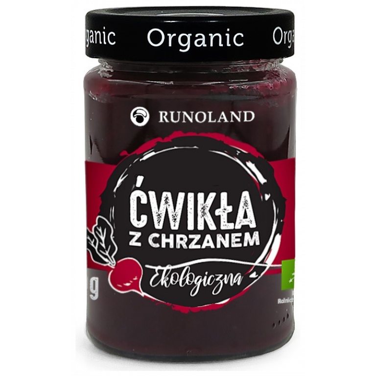 ĆWIKŁA Z CHRZANEM BIO 300 g - RUNOLAND