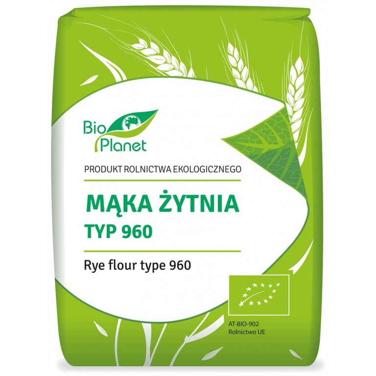 MĄKA ŻYTNIA TYP 960 BIO 1 kg - BIO PLANET