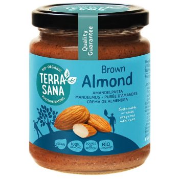 KREM Z MIGDAŁÓW PRAŻONYCH 100 % BIO 250 g - TERRASANA