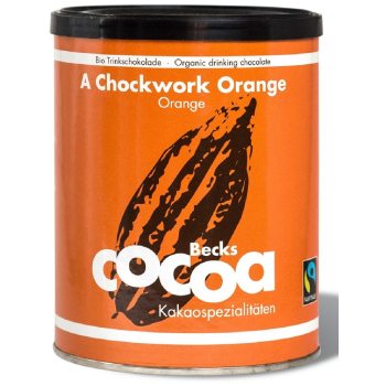 CZEKOLADA DO PICIA POMARAŃCZOWO - IMBIROWA FAIR TRADE BEZGLUTENOWA BIO 250 g - BECKS COCOA