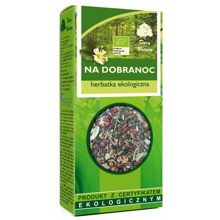 HERBATKA NA DOBRANOC BIO 50 g - DARY NATURY