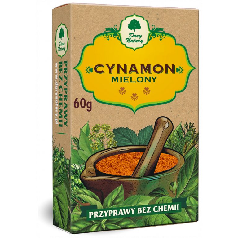 CYNAMON MIELONY 60 g - DARY NATURY