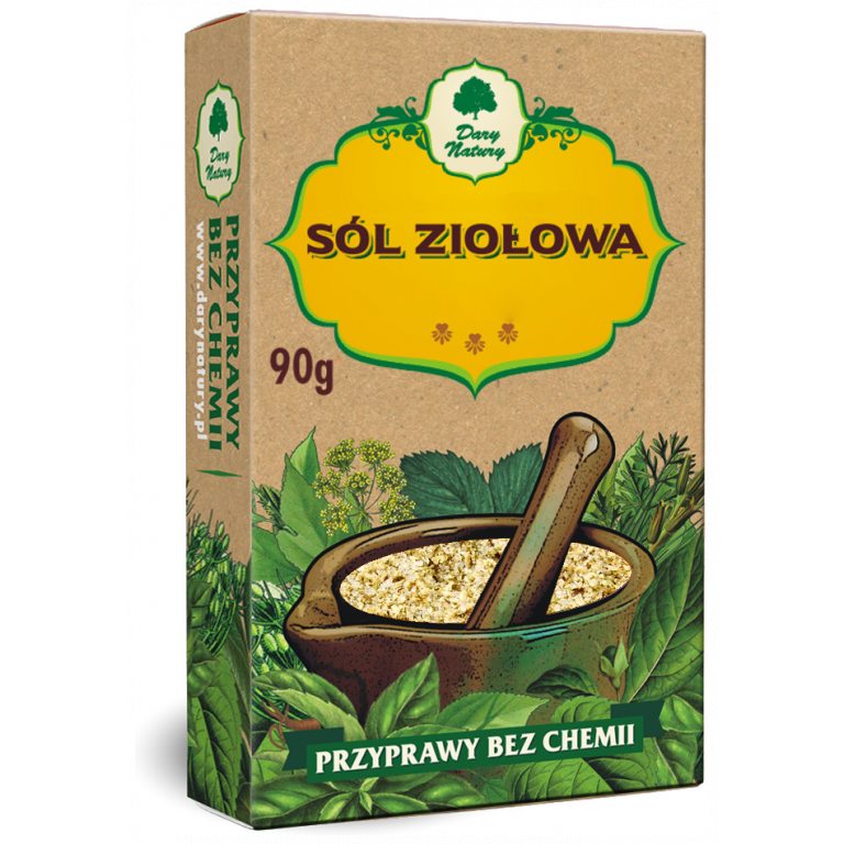 SÓL ZIOŁOWA 90 g - DARY NATURY