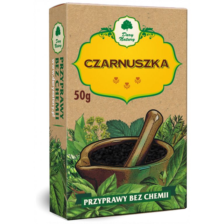 CZARNUSZKA BEZGLUTENOWA 50 g - DARY NATURY