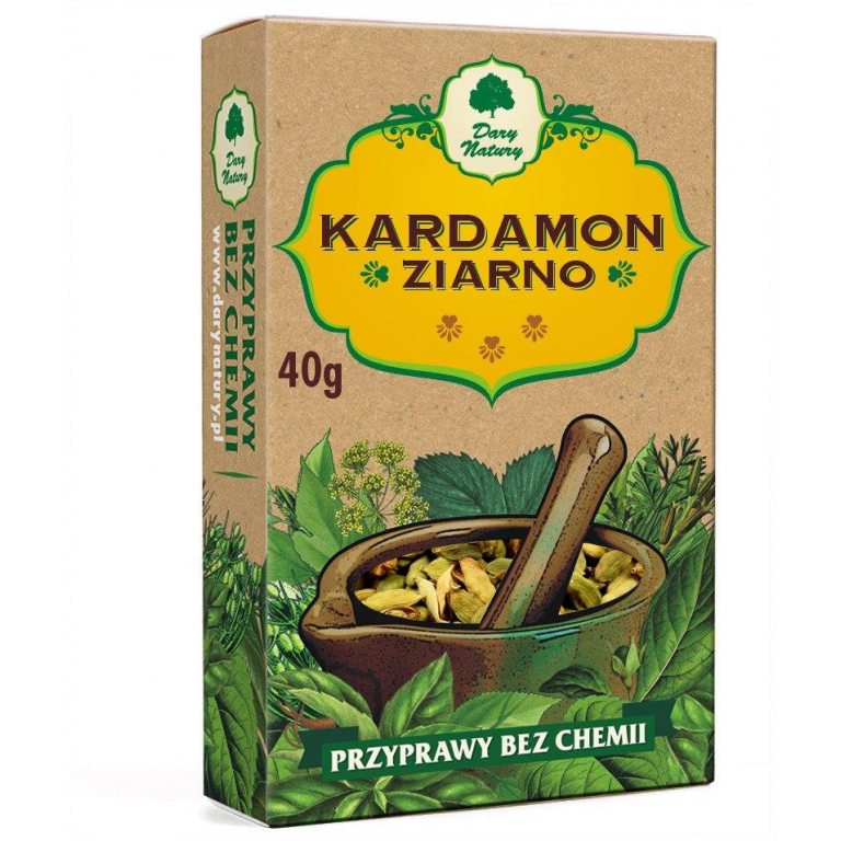 KARDAMON ZIARNO 40 g - DARY NATURY