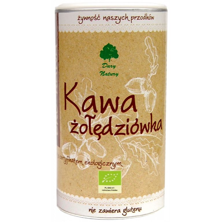 KAWA ŻOŁĘDZIÓWKA BEZGLUTENOWA BIO 200 g - DARY NATURY