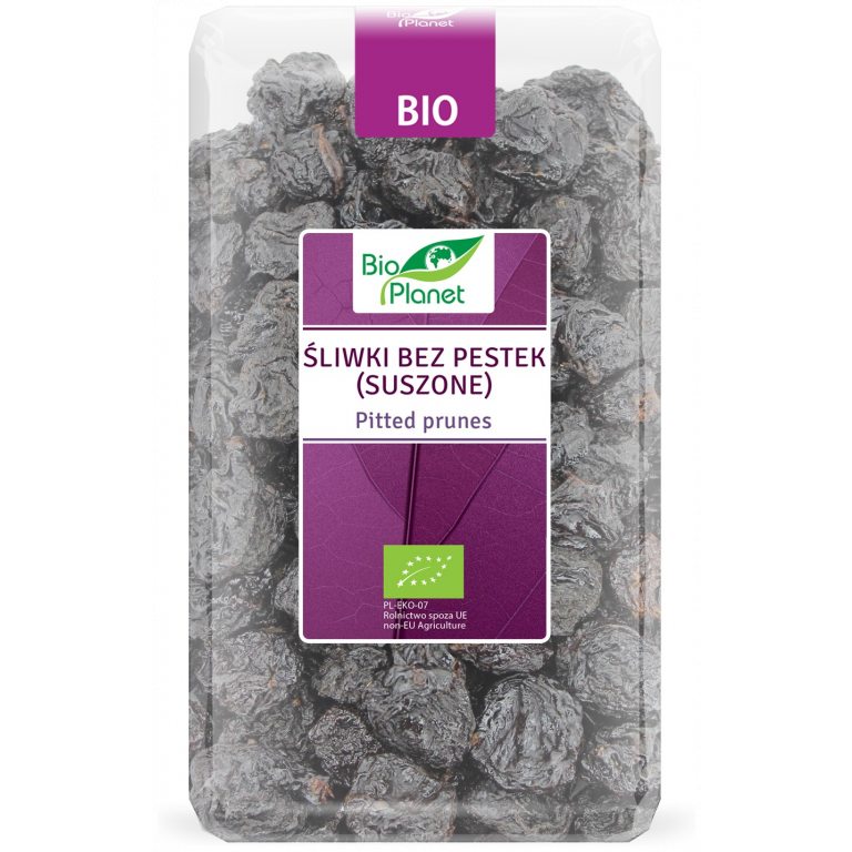 ŚLIWKI SUSZONE BIO 1 kg - BIO PLANET