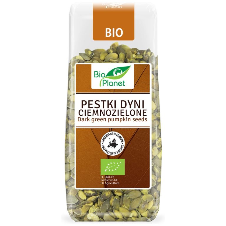 PESTKI DYNI CIEMNOZIELONE (UPRAWIANE W EUROPIE) BIO 150 g - BIO PLANET